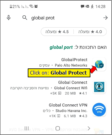Installing a VPN client on Android