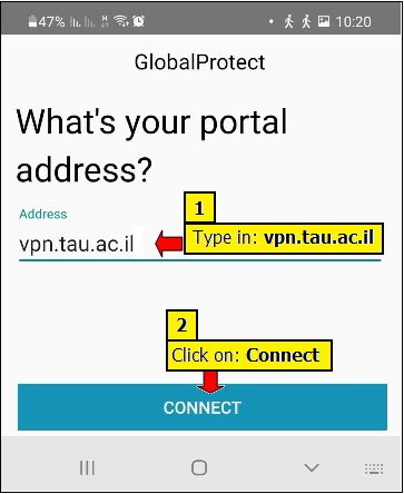 Installing a VPN client on Android
