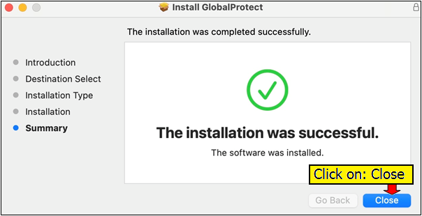 Installing VPN client on MAC