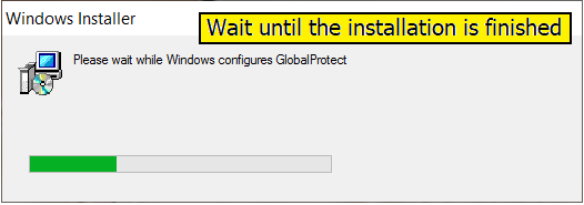 Installing VPN client on Windows