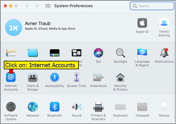 Set up TAUEX account on Apple Mail