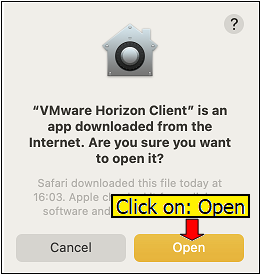 Install Vgate Horizon on Mac 12 Monterey and lower