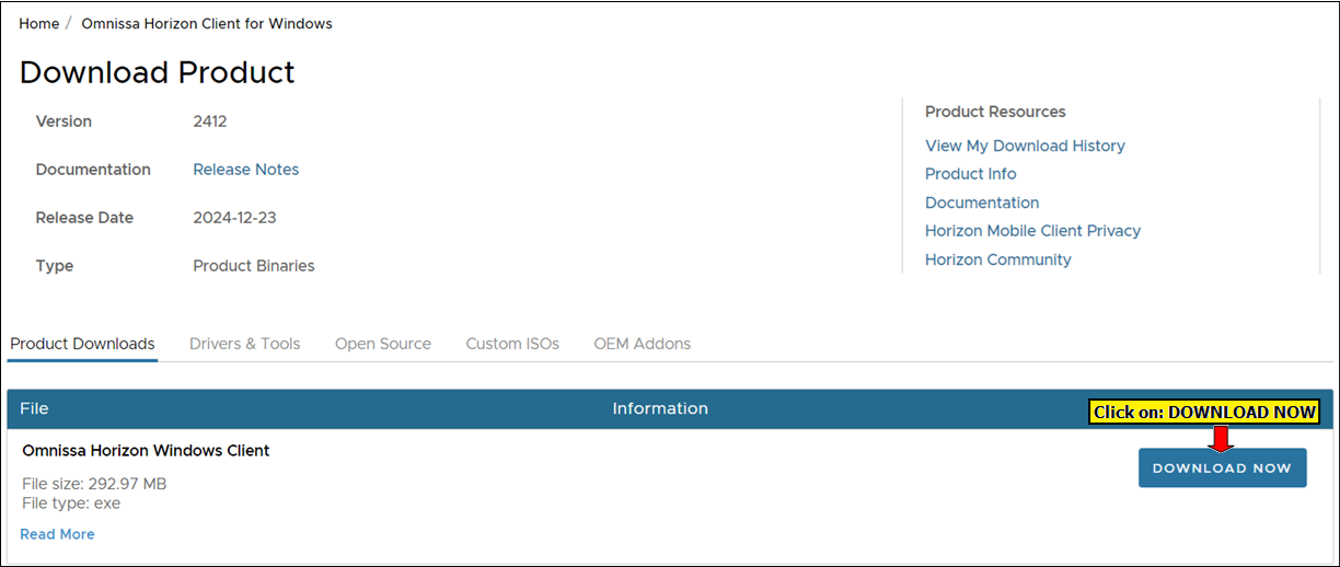 Download Horizon Vgate on Windows