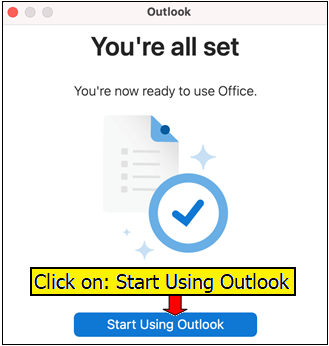 Set up TAUEX on Outlook on MAC