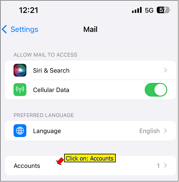 Set up a TAUEX account on Apple Mail
