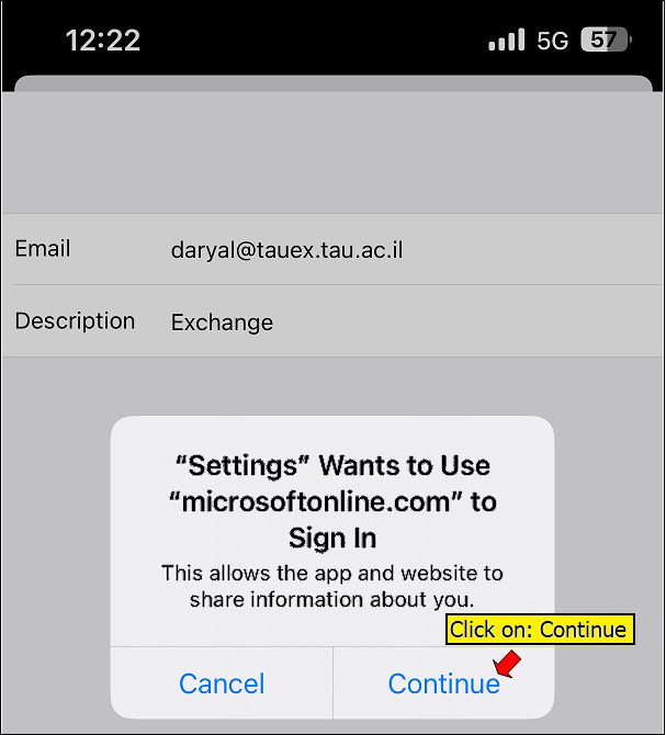 Set up a TAUEX account on Apple Mail